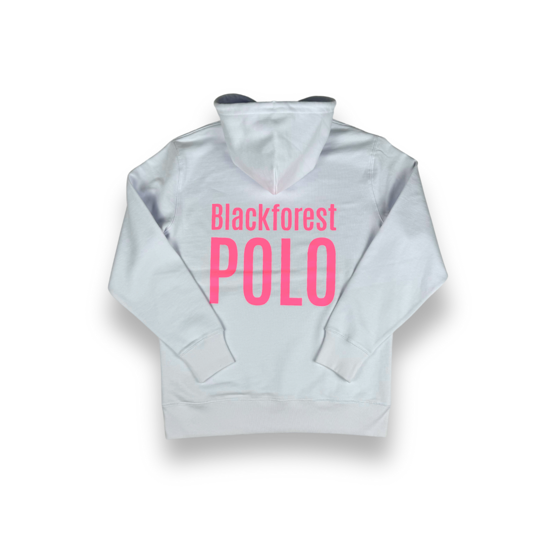 White Hoodie⎥Pink Logo (Unisex)