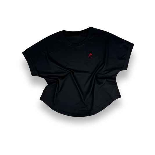 Black Oversized T-Shirt⎥Women