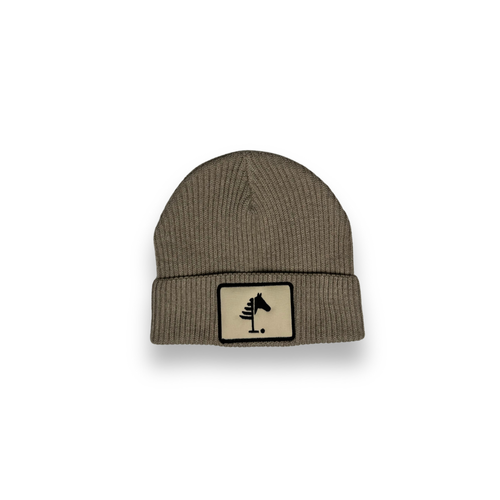 Beige Beanie | Patch