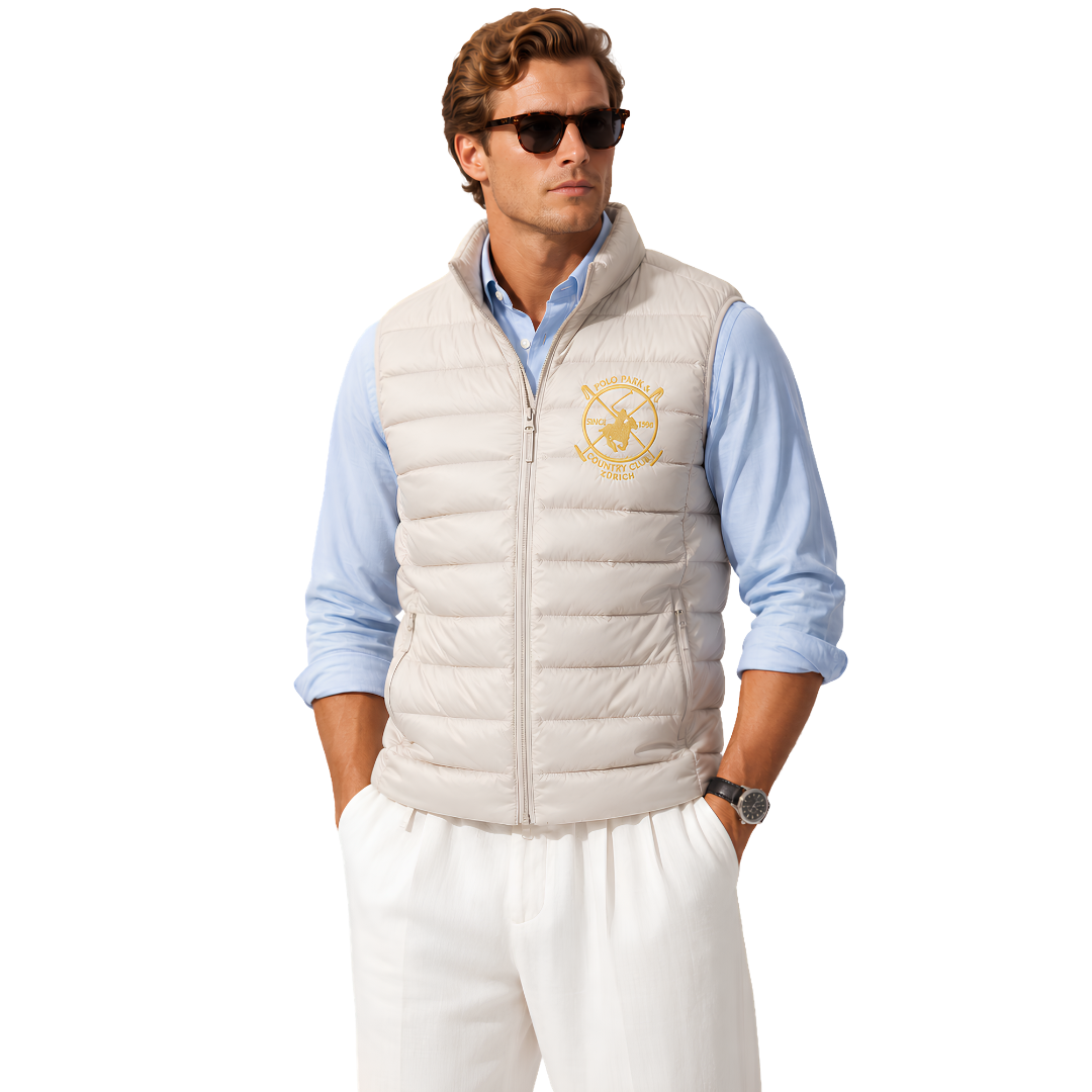 Beige Vest I POLO PARK ZÜRICH Edition UNISEX