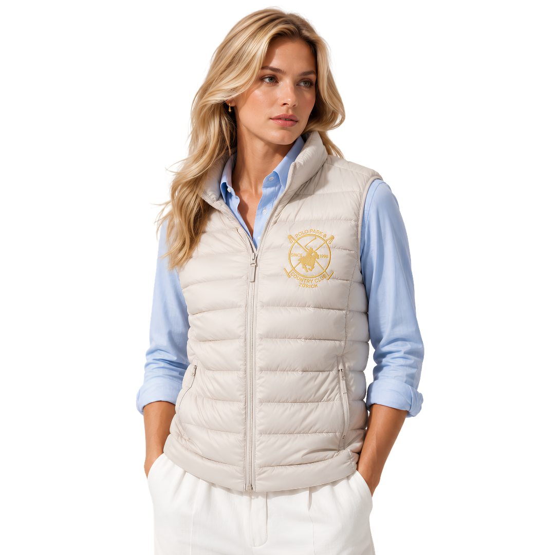 Beige Vest I POLO PARK ZÜRICH Edition WOMEN