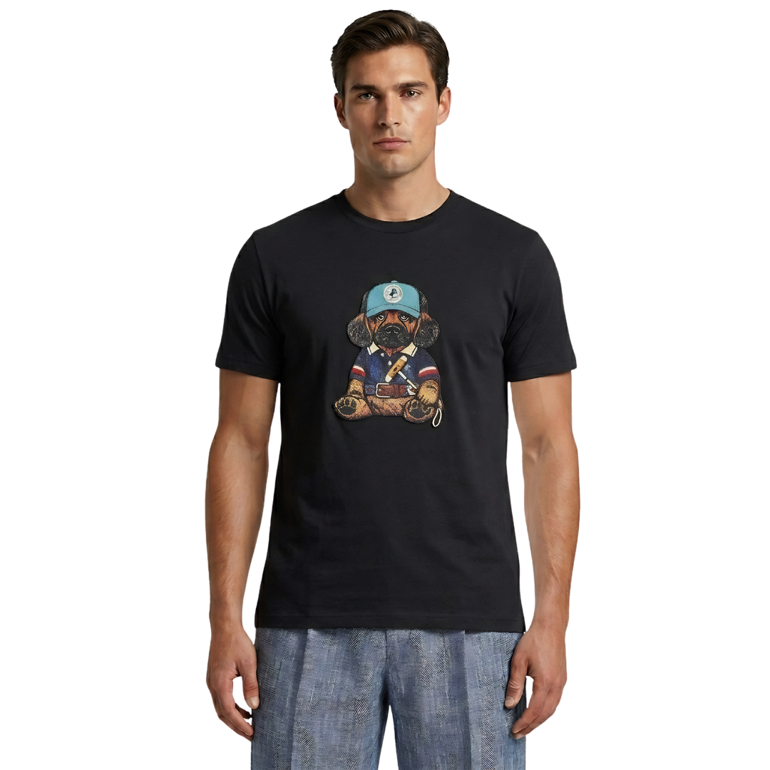 Black Tshirt⎥BFP Polo Dog Edition (UNISEX)