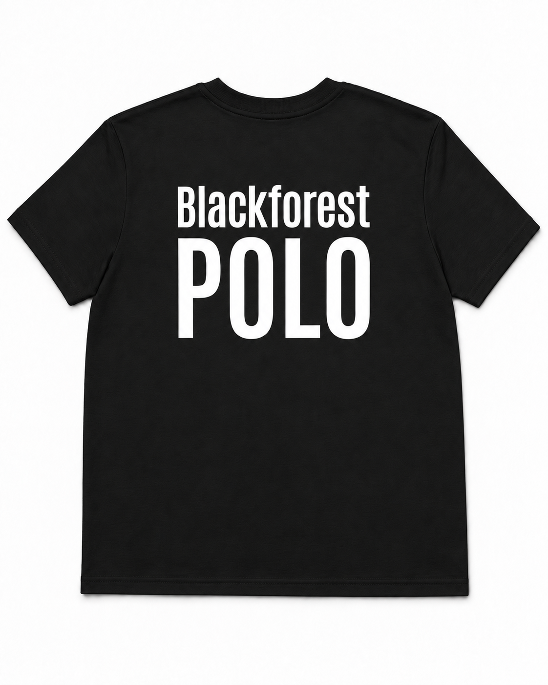 Black T-Shirt I Backprint